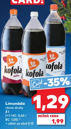 Kofola plechovka