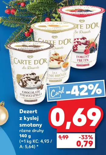 Carte d'Or Dezert z kyslej smotany