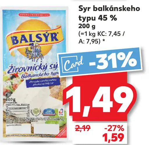Balsýr Balkánsky syr