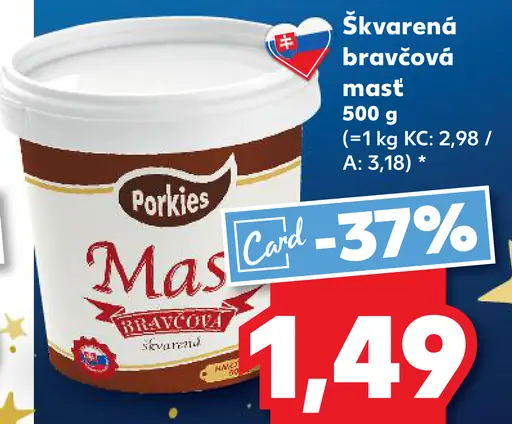 Porkies Mas škvarená masť