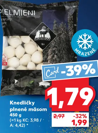 Knedličky plnené mäsom