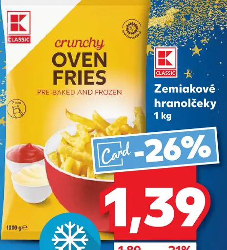 K-classic zemákové hranolčeky