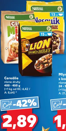 Nestlé cereálie