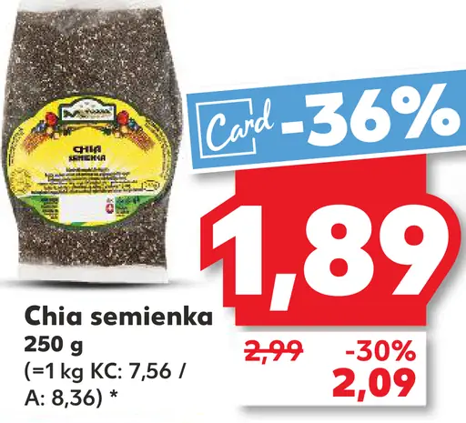 Chia semienka