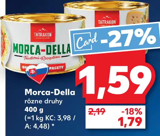 Tatrakon Morca-Della ochutená