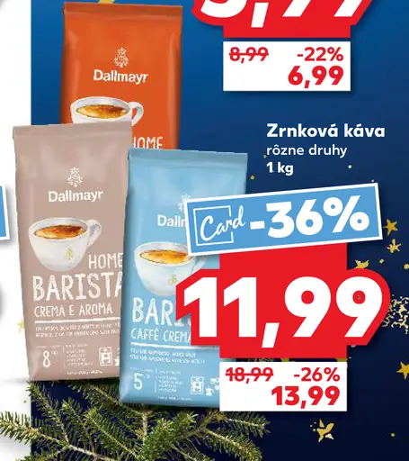 Dallmayr Zrnová káva