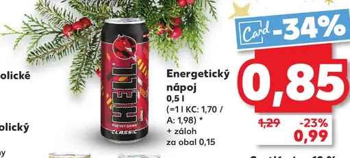 Hell Energy Energetický nápoj plechovka