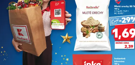 Racionella mleté orechy