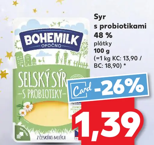 Bohemilk selský sýr