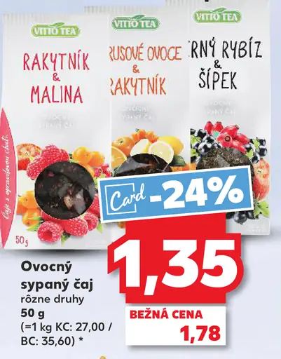 Vitto Tea Ovocný sypaný čaj