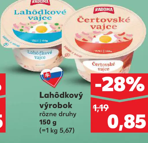 Adoma Lahodkový výrobok