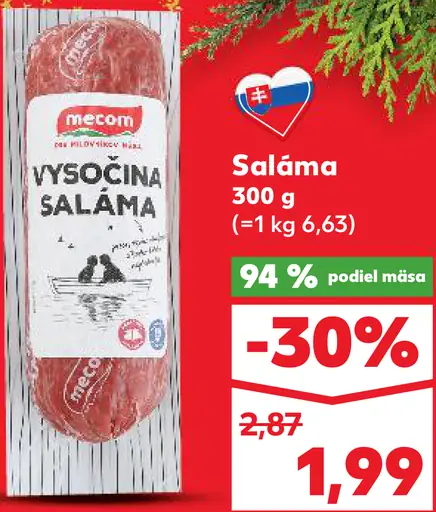 Mecom Vysočina saláma