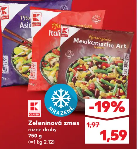 K-Classic Zeleninová zmes