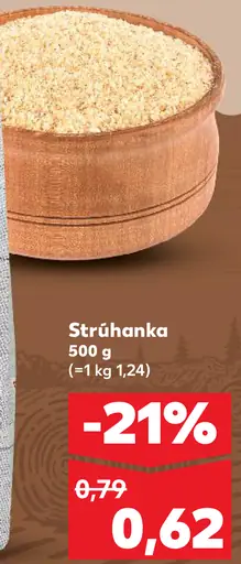 Strúhanka vyrábaná z chleba