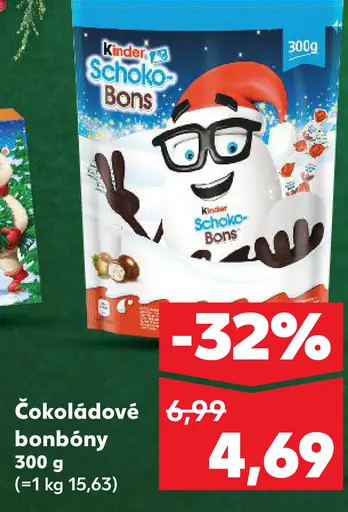 Kinderschoko Čokoládové bonbóny