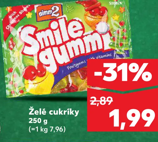 Nimm2 Smile gummi cukríky