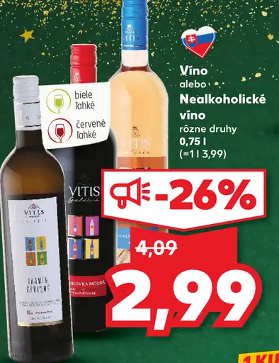 Vitis víno alebo nealkoholické víno