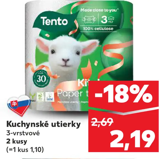 Tento kuchynské utierky
