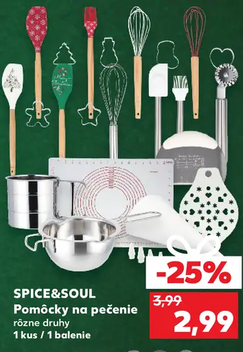 SPICE&SOUL Pomôcky na pečenie