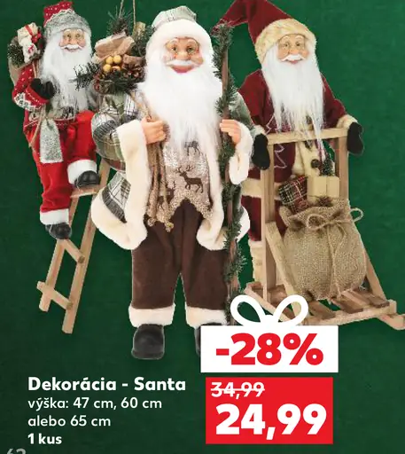 Dekorácia - Santa