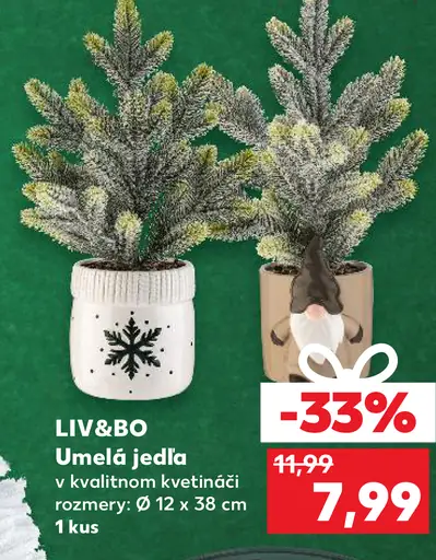 LIV&BO Umelá jedľa