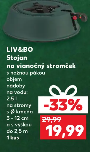 LIV&BO Stojan na vianočný stromček