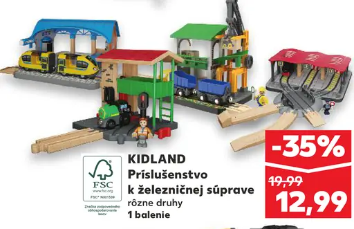 Kidland Príslušenstvo k železničnej súprave