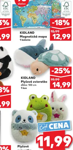 Kidland Magnetická mapa