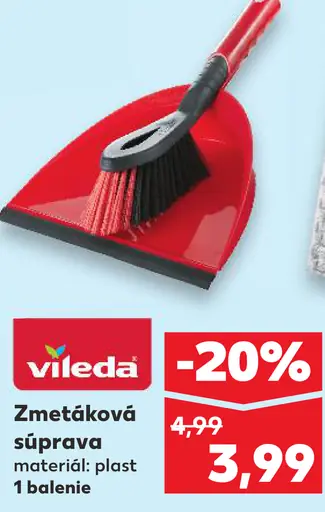 Vileda Zmetáková súprava