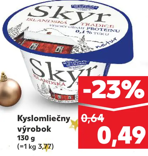 Skyrr Islandský tradičný jogurt