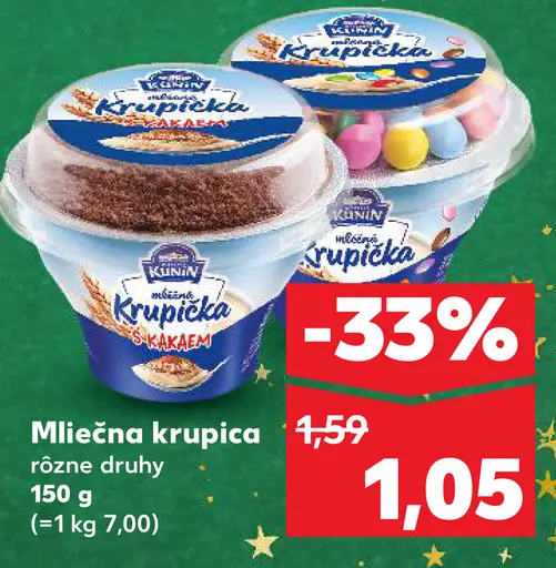 K-Classic Mliečna krupica
