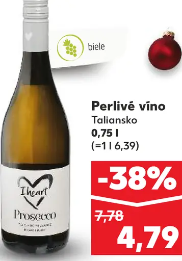Trevisana Perlivé víno Taliansko