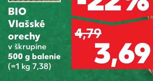 Orochini BIO Vlašské orechy v škrupine