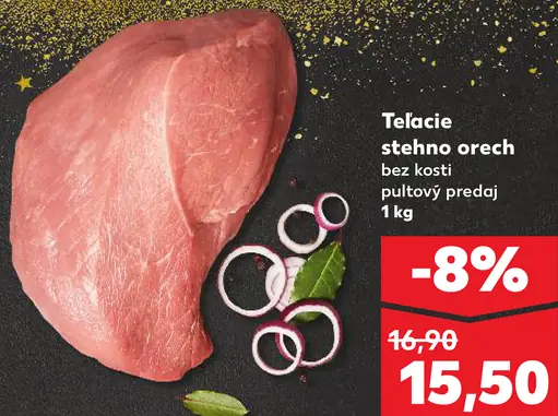 Telacie stehno orech