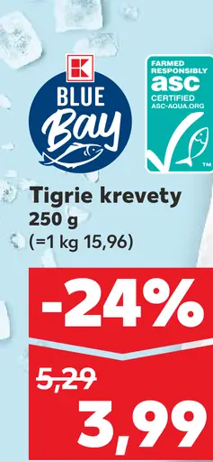 Blue Bay Tigre krevety