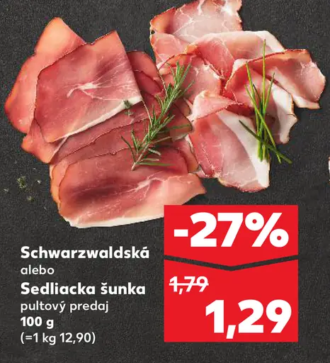 Schwarzwaldská alebo Sedliacka šunka