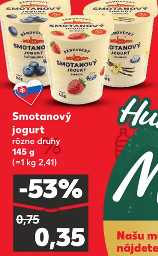 Zott Smotanový biely jogurt