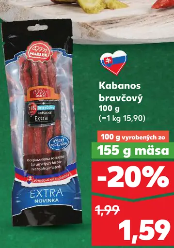 Tauris Kabanos bravčový