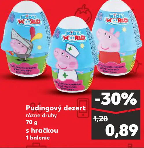 Nestlé World Pudingový dezert