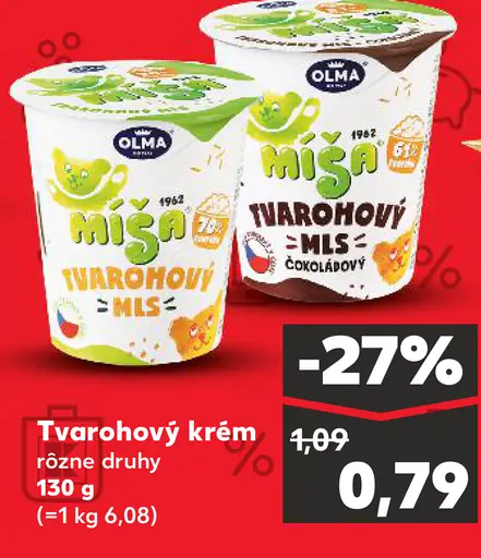 Olma tvarohový krém