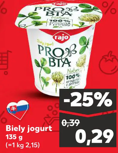 Rajo biely jogurt