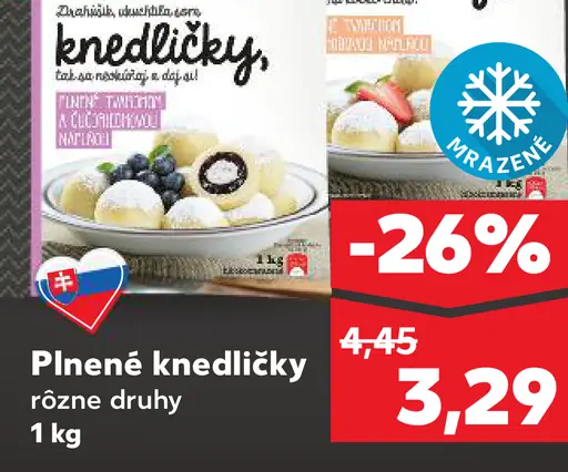 XXL Plnené knedličky