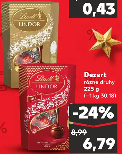 Lindt Lindor dezert