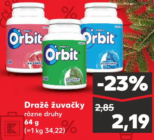 Orbit žuvačky