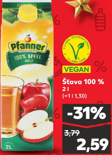Pfanner Šťava 100 %
