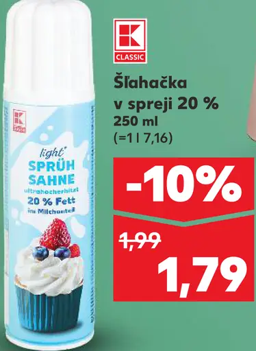 Šľahačka v spreji