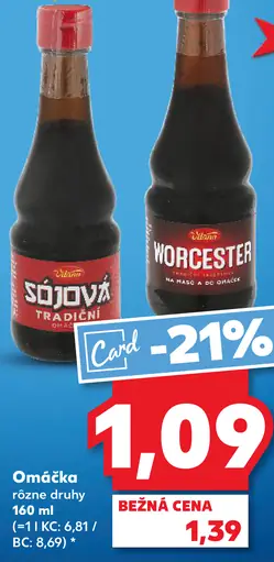 Thomy Omáčka rôzne druhy