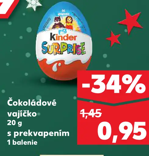 Kinder Surprise vajíčko