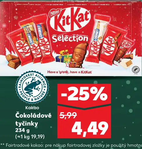 Kit Kat Selection Kakao Tyčinky