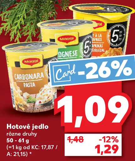 Masters Pastificio hotové jedlo